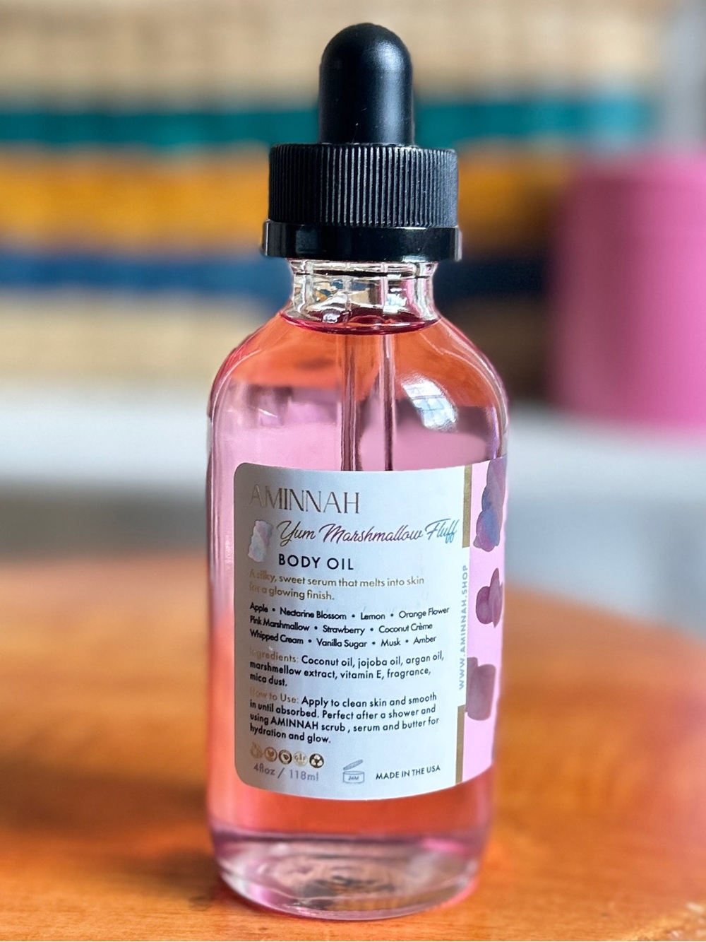 Aminnah Yum Marshmallow Fluff Body Oil